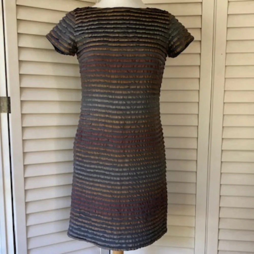 Behnaz Sarafpour Silk Blend Shift Dress - Picture 8 of 13